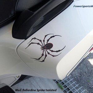 Add a new look to your Spyder by adding our new Bellerdine Isolated shaped decal to your machine.