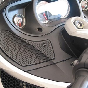 Momentary Button on Speaker grille for Garage remote