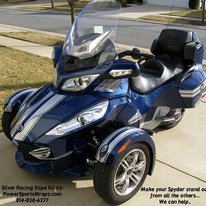 RT GT Racing stripes silver2