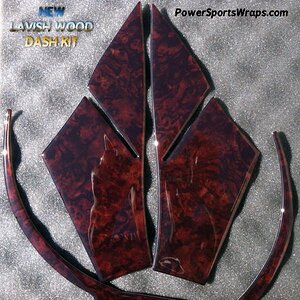 Lavish Wood CN  Dash kit - NEW Dark wood color