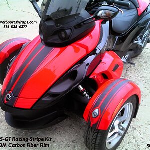 Dress up your RS with one of our carbon fiber graphics kits... 814-838-6377  email: pete@powersportswraps.com