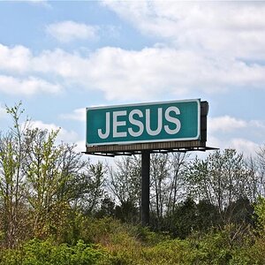 This seemed an appropriate sign to see on Easter after church