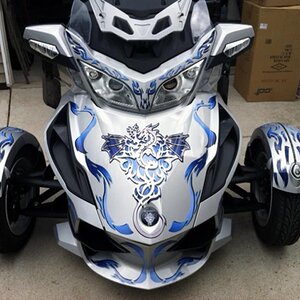 a super cool look from the front too..