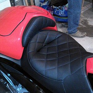 Seat & Smuggler installed.