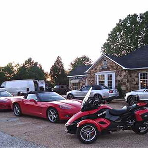 crowd  Spyders sure stand out in a crowd, don't they?