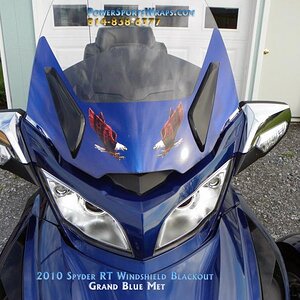 2010 RT windshield  Grand Blue Met 2