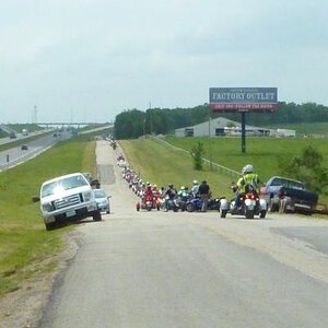 Preparing for Saturday's big ride