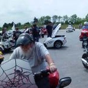 Spyderfest 2012 - taken on Saturday as everyone was preparing for the big ryde.