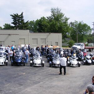 Just us and a few friends...