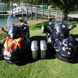 20 paces from boat to bike