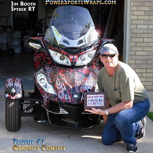 TROPHY #1 WHEN ENTERED IN A GRAPHICS CONTEST..