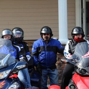 Bob and Ron and their beautiful brides!