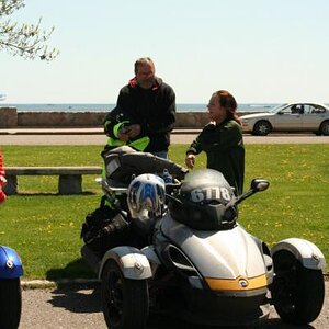 Father - Daughter moment by the lake.
