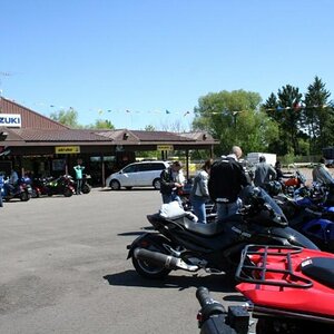 Back to Caswell's after an awesome ride!