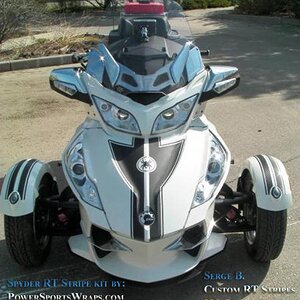 3M Carbon Fiber RT custom kit. As you can see we created the trunk insert to fill up the majority of the trunk and cover top to bottom connecting the 