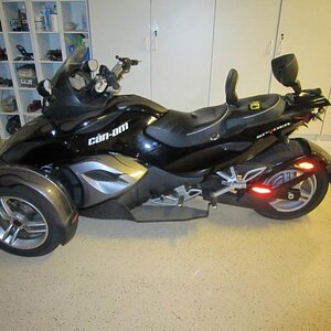 Driver floorboards with ext passenger pegs