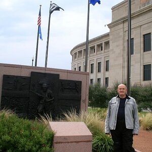 Ed at the OK Veterans Memorial 6/7/12