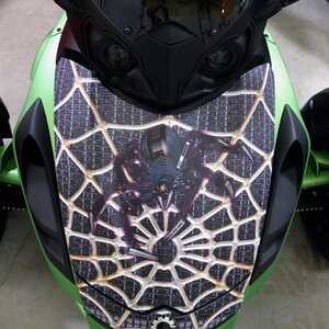 Another versatile trunk wrap available for RS or RT model Spyders.  Contact us with your ideas... 814-838-6377