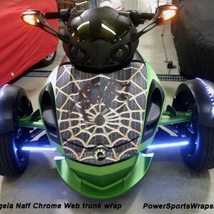 Make your Spyder stand out from all the others by adding a trunk wrap by PowerSportsWraps.com
