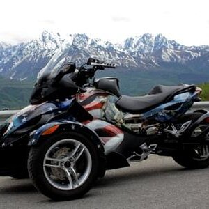 The spyder near Matanuska Glacier