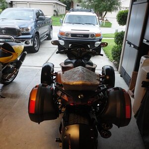 Finished prototypes on bike 002