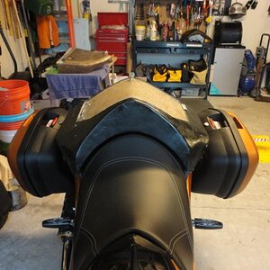 Finished prototypes on bike 007