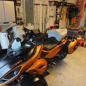 Finished prototypes on bike 012