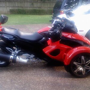 memorial day bike with mohawk