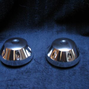 chromed caps