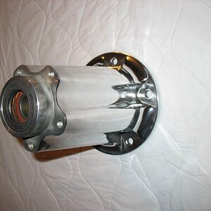 polished center wheel