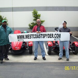 Mike, Dudley and Jennifer