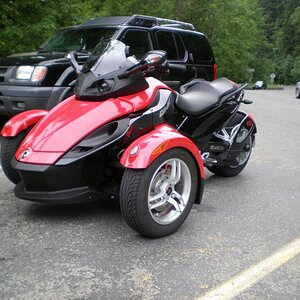 First Ride to Snoqualmie Falls, WA