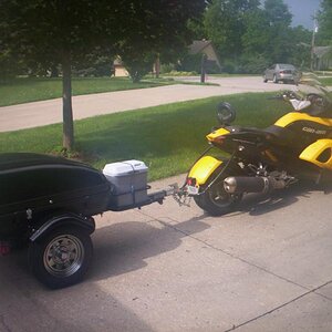 Spyder & Piggy Backer trailer
