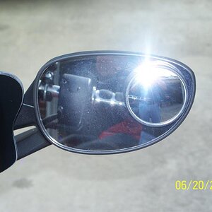 360 degree adjustable blind spot mirror
