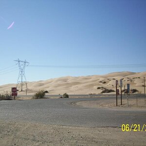 Imperial Sand Dunes, I-10 about 30 miles west of Yuma, AZ.