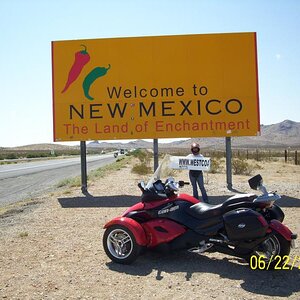 Welcome to New Mexico, I-10 heading east from Arizona