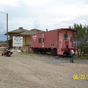 Railroad Museum in Sierra Blanca, TX