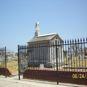 Old cemetery in Galveston, TX