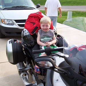 Oldest Grandson on 3rd birthday.