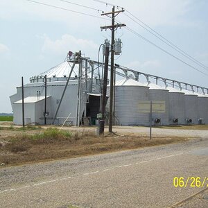 Rice dryer near Rayne, LA.