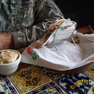 Homer's conservative Fajita & potatoes