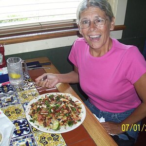 J's Mesquite grilled chicken salad, Chili's in Abbeville, LA.