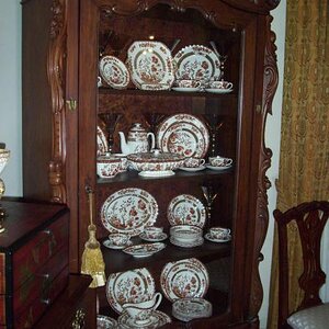 Spode china; not sure from when.