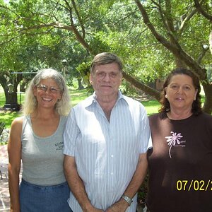 Jennifer, Mr. Paul, and Pat.  Mr. Paul gives tours of the first floor of the mansion.  We were the only ones there, so we had a very comfortable and e