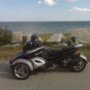 Spyder @ Lake Michigan