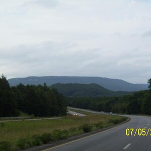 The road just continues.  I-59 North, GA