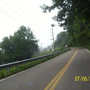 Up, up, up the mountain.