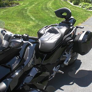 Spyder Seat, Bags and Passenger Extensions