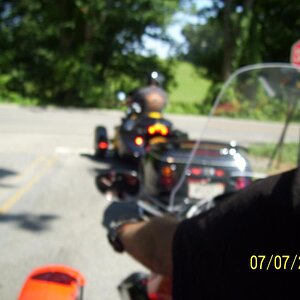 Following Lamont to town.