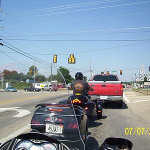 Caught Lamont at the light.